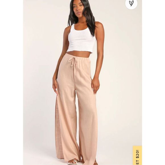 Lulus Other - Lulus Seaside Sweetie Mauve Swim Cover-Up Pants